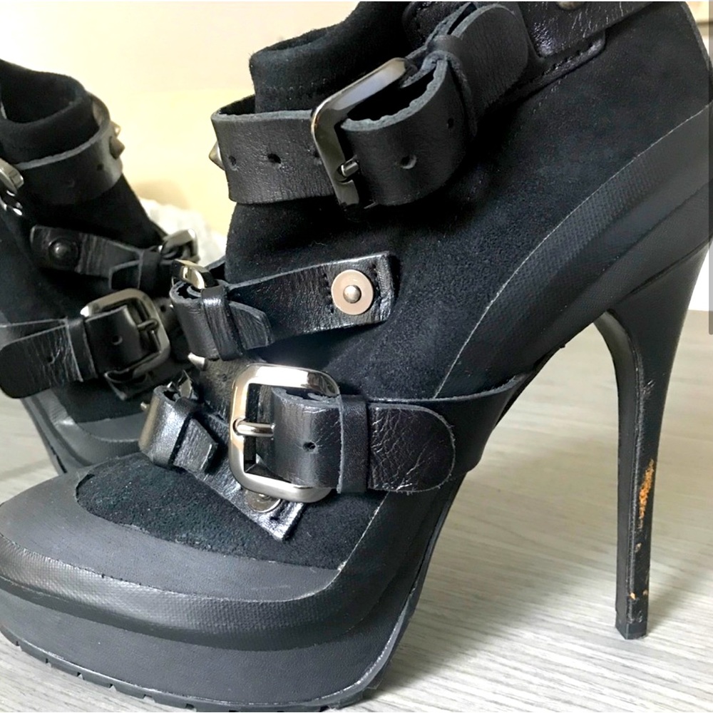 Burberry Aviator Ankle Booties